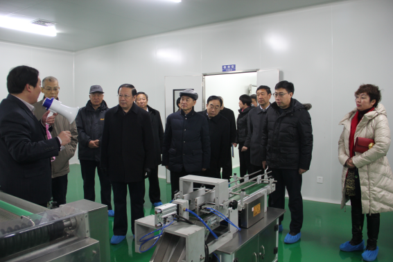 中國老區(qū)建設(shè)促進(jìn)會一行8人 前來九間棚視察指導(dǎo)