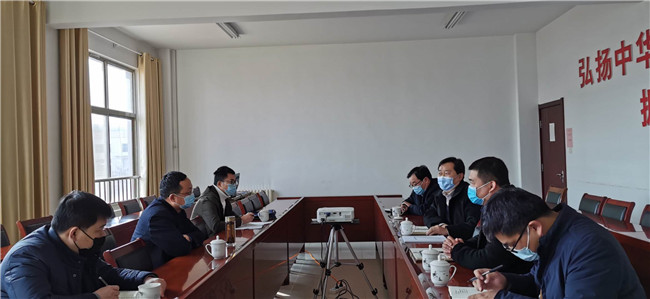 縣委組織部常務(wù)副部長(zhǎng)高慶到公司檢查指導(dǎo)工作